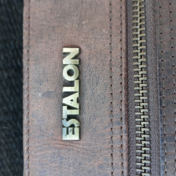 NWOT ESTALON LEATHER CROSSBODY BAG - Picture 3 of 12